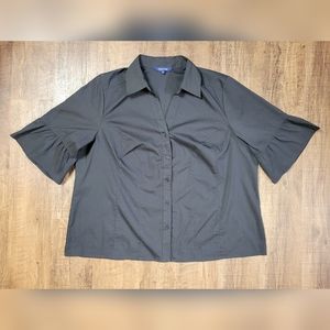 FREE W BUNDLE Encore flare sleeve shirt